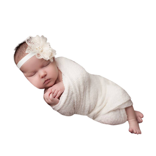 Chiffon Girls Headband - Chic Crystals