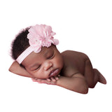 Pink Flower Headband - Chic Crystals