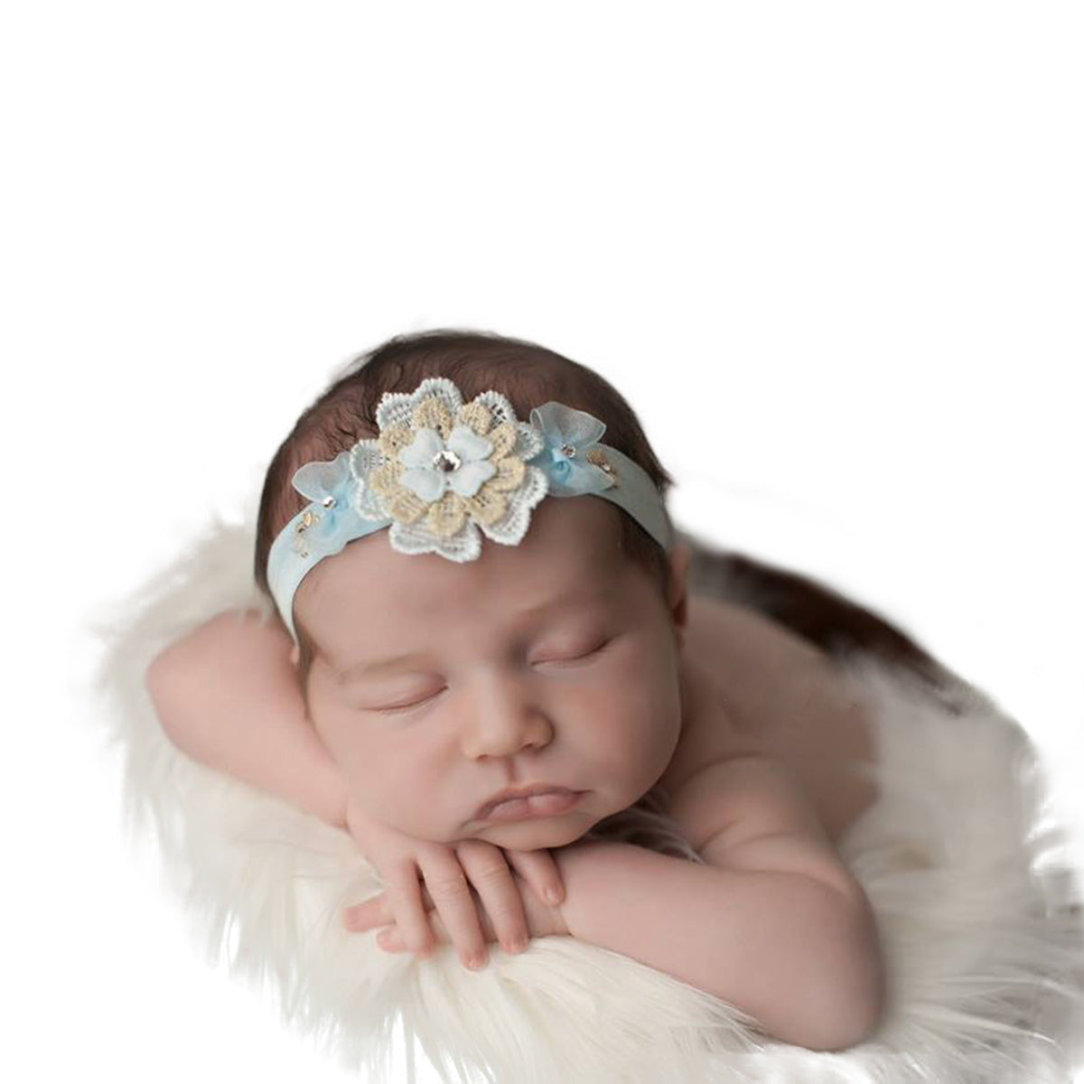 Flower Headband - Chic Crystals