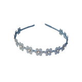 Flower Hard Headband - Chic Crystals