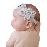 Pearl Flower Headband - Chic Crystals