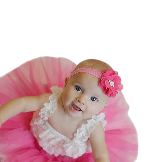 Flower Headband - Chic Crystals
