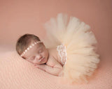 Peach Tutu Set - Chic Crystals