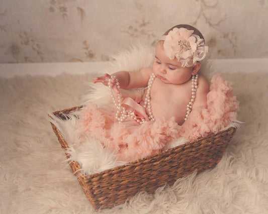 Lace chiffon Headband - Chic Crystals